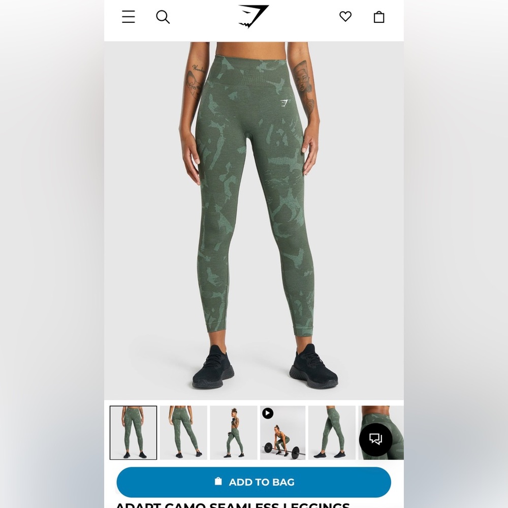 Gymshark Adapt Camo Leggings